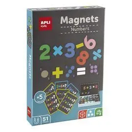 Juego Magnetico Numeros 51 Unidades