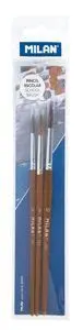 Blister Scholl Set 3 Pinceles Serie 101