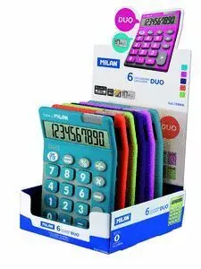 Calculadora 10 Touch Duo Milan Colores Surtidos