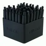 Boligrafo Milan P1 Mini Rubber Touch Negro
