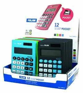 Calculadora Milan Pocket Touch 8 Digitos Colores S