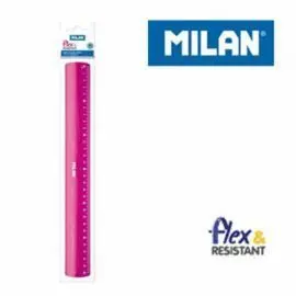 Regla 30Cm Rosa Milan Ref: 353801P