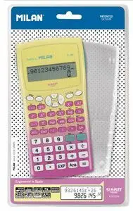 Calculadora Cientifica Milan M240 Sunset Rosa