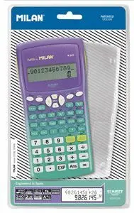 Calculadora Cientifica Milan M240 Sunset Verde