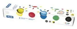 Pintura para Dedos Milan 40Ml 6 Colores Surtidos