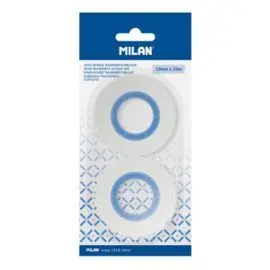 Blister 2 Cintas Adhesivas Transparentes Brillante