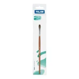 Blister Pincel Escolar Plano Serie 121 Nº 8