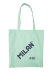 BOLSA TELA MILAN TOTE BAG SINCE 1918 VERDE