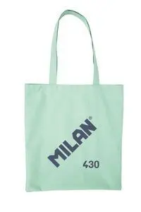 Bolsa Tela Milan Tote Bag Since 1918 Verde