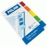 Marcapáginas Transparentes Milan 87000 Banderitas Adhesivas