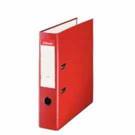 Archivador Fº Plastico 70Mm Rojo