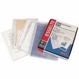 Fundas Esselte Multitaladro Folio Ref. 46134