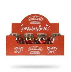 Tarrito Love 12 Figuras Corazones Chocolate