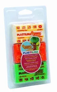 Blister 3 ud Plastilina Jovi 50 G