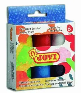 Tempera Jovi 520 C/6 Colores Surtidos
