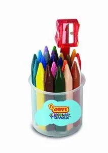 Cera Jovicolor Triwax 975 24 Unid y Sacapuntas