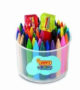 Cera Jovicolor Triwax 973 72 Unid y Sacapuntas