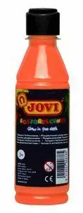 Fosforescente Tempera Jovi 250 Ml Naranja