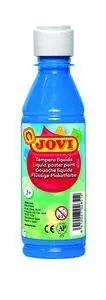 Tempera Liquida Jovi 250 Ml Azul Cyan