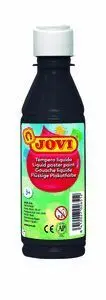 Tempera Liquida Jovi 250 Ml Negro