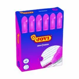 Marcador Cera Rosa Blister 12 Unid
