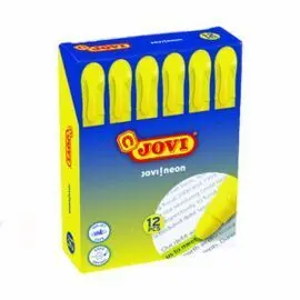 Marcador Cera Amarillo Blister 12 Unid