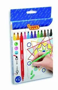 Rotuladores Jovi Doble Punta 12 Colores