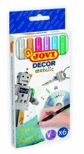 Rotulador Jovidecor Metalic 6Ud Surtido