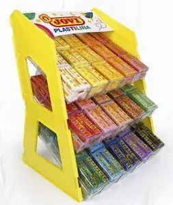 Expositor 180 Plastilinas Jovi 70 50Grs Colores Su