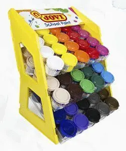 Expositor Tempera Jovi 20 Estuches 503 Colores Sur