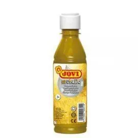 Glitter Tempera Jovi 250 Mll Oro Metalico