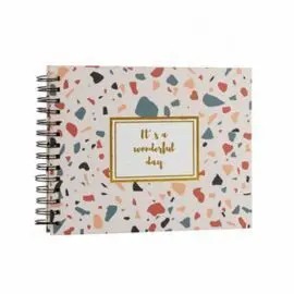 Album Anillas Cartulina 40 Pag It´s a Wonderful Da