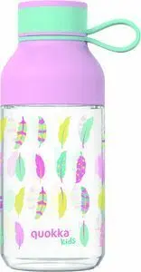 Quokka Kids Botella Tritan Ice con Asa Feathers 43