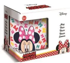 Taza Ceramica 325 Ml. En Caja Regalo Minnie So Edg