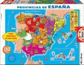 Puzzle 150 Provincias España 48X34 cm 29-14870