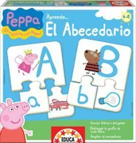 Educa Puzzle Aprendo Abecedario Peppa Pig