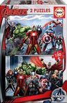 PUZZLE 2X100 PIEZAS AVENGERS