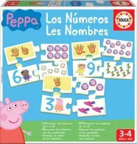 Juego Aprendo los Numeros Peppa Pig