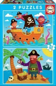 Puzzle Piratas Educa