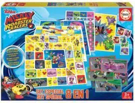 Juego Educa Set Especial 8 en 1 Mickey The Roadste