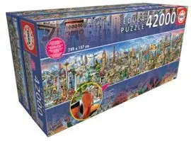 Puzzle Educa 42000 Piezas la Vuelta Al Mundo
