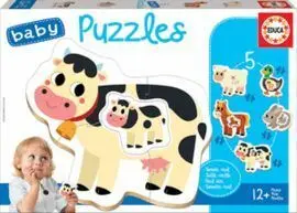 Baby Puzzle la Granja +12M Educa