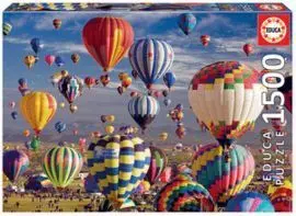 Puzzle Educa 1500 Piezas Globos Aerostaticos