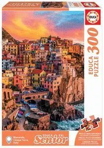 Puzzle Educa 300 Piezas Manarola, Cinque Terre, It