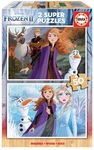 PUZZLES 2 X 50 FROZEN II