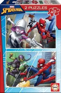 Puzzles 2X48 Marvel Spider-Man