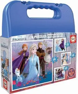 Frozen 2 Puzzle Progresivo (12,16,20,25 Piezas)