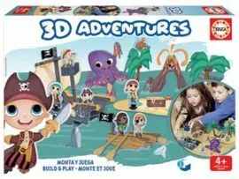 Puzzle 3D Adventuras Piratas