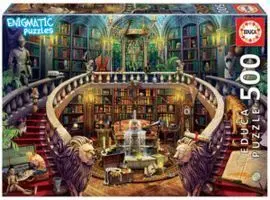 Puzzle Educa 500 Piezas Biblioteca Enigmatic