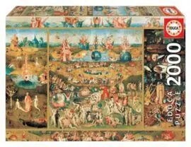 Puzzle Educa 2000 Piezas el Jardin de las Delicias